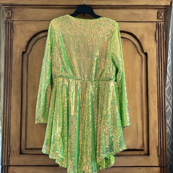 Absolutely STUNNING Mermaid Sequined Swing Mini Dress or Tunic - Picture 4 of 9